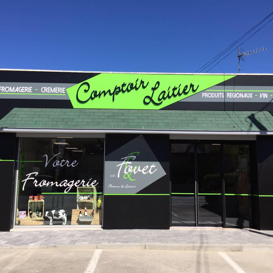 Le comptoir laitier fovet aire sur la lys