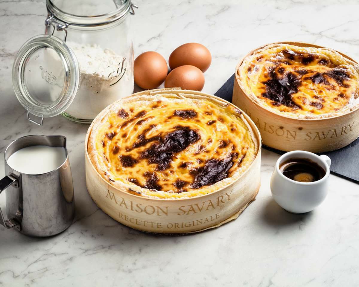 Flan Savary flan beauvaisien