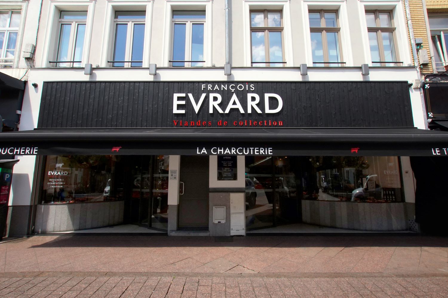Maison Evrard boucherie à Lille façade