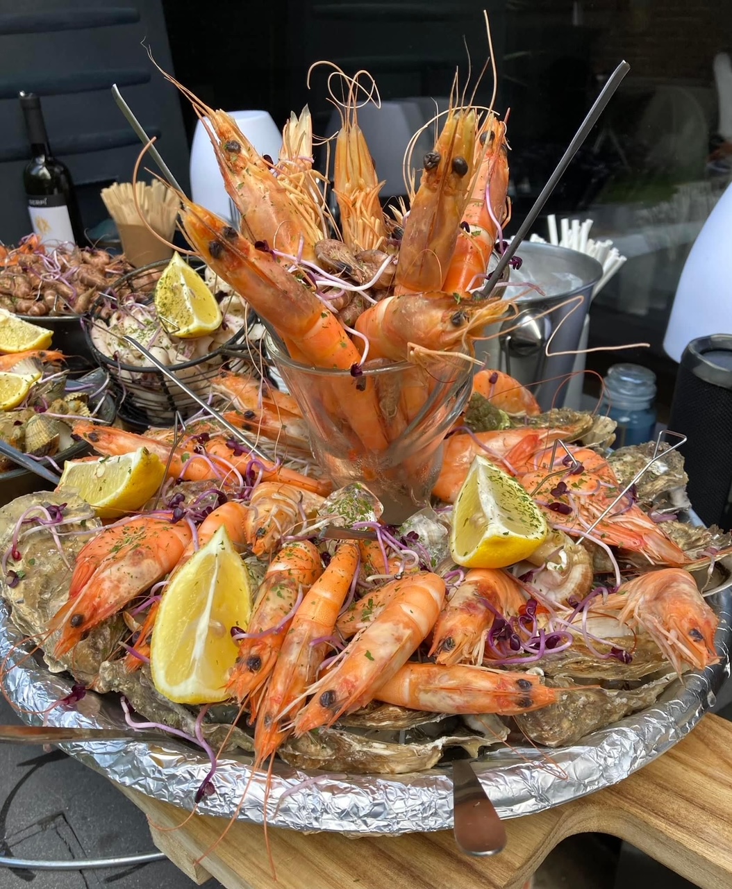 plateau de fruits de mer poissonnerie The Shark Lomme Lambersart