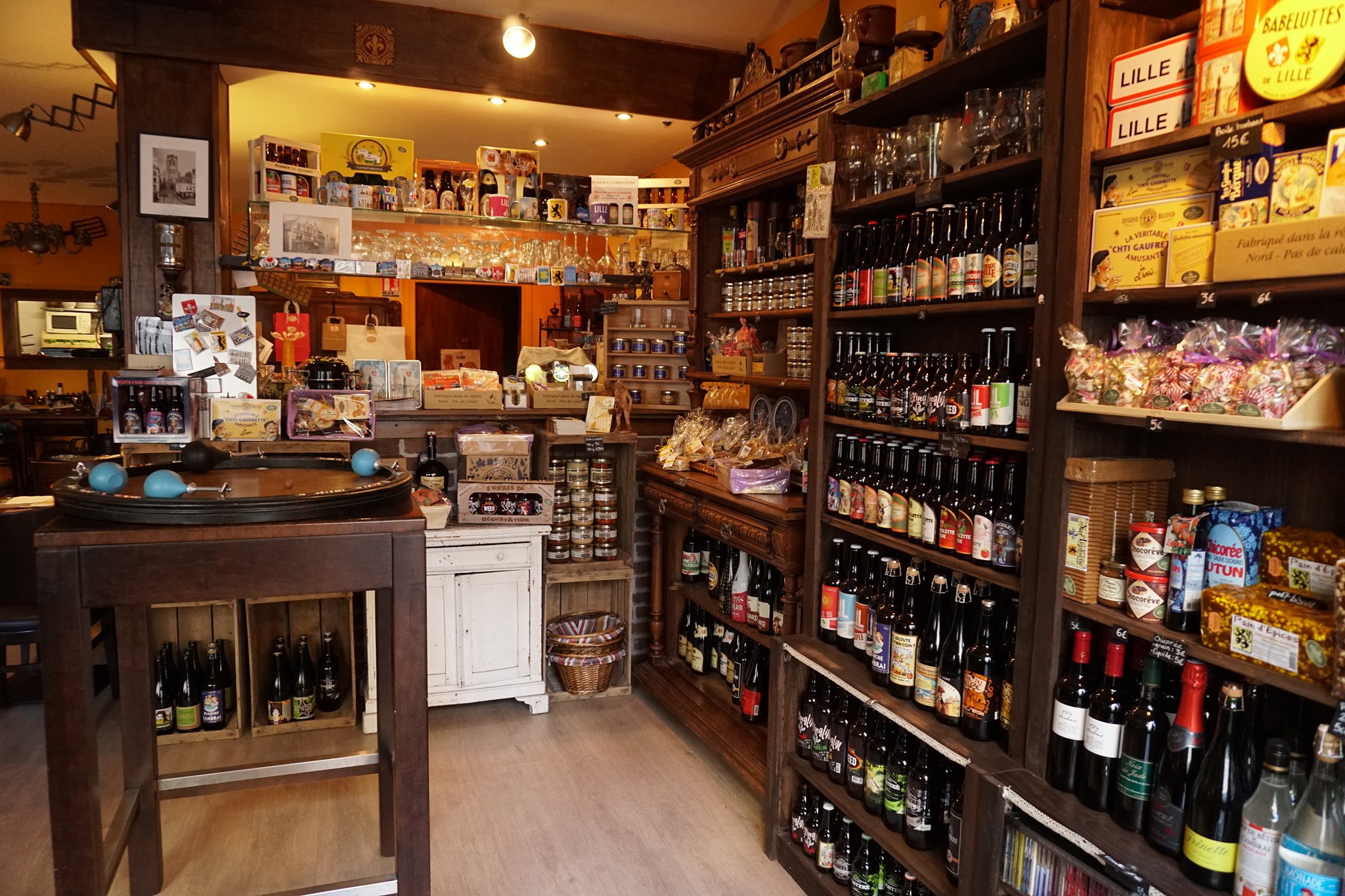 L'Estaminette boutique de produits régionaux à Lille