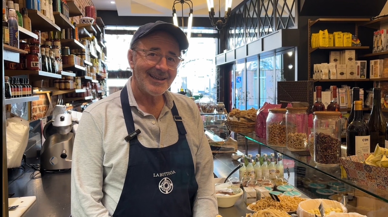 Gilberto D'Annunzio la Bottega épicerie italienne à Lille