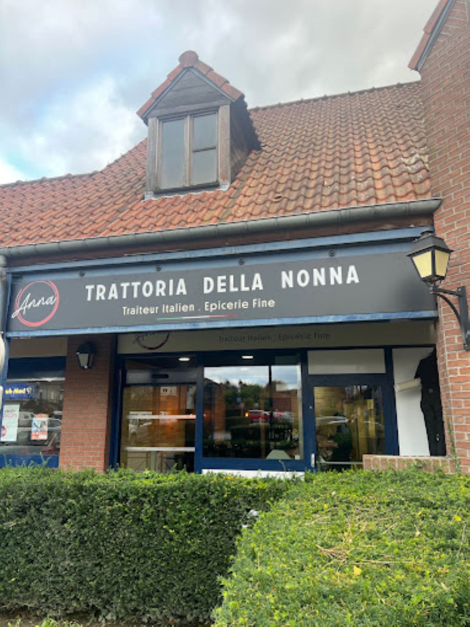 Devanture Anna Trattoria Traiteur italien à Marcq-en-Baroeul