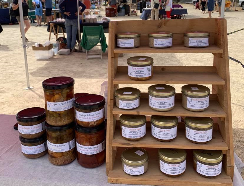 Les volailles de Matthieu marché de Kercabellec Mesquer