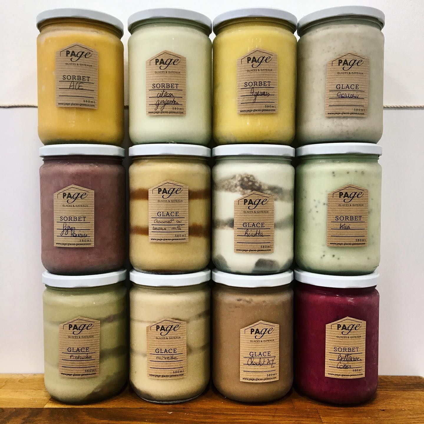 PAGE, Glaces & Gâteaux