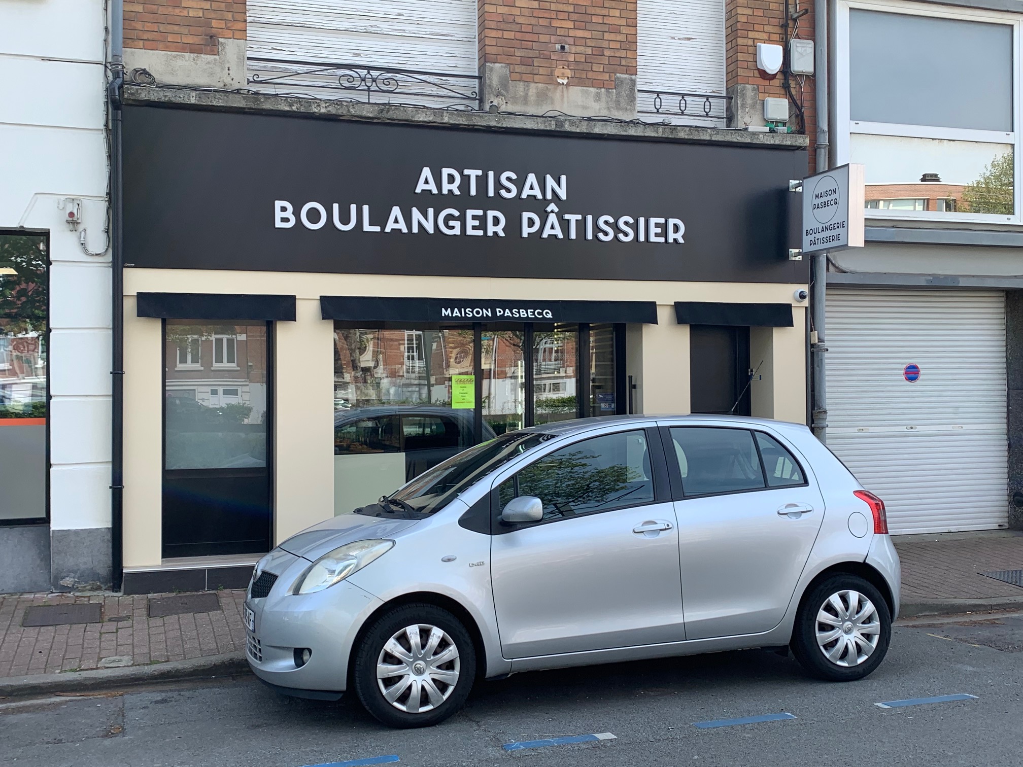 Pâtisserie Pasbecq à Marcq-en-Barœul, devanture