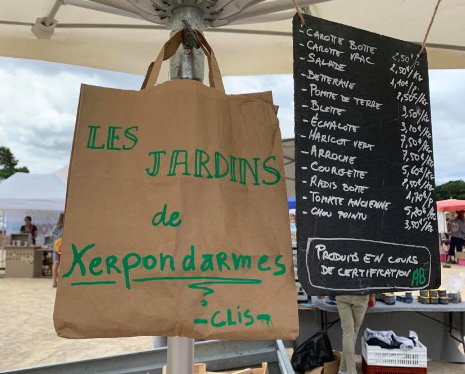 Maraîcher bio à Mesquer