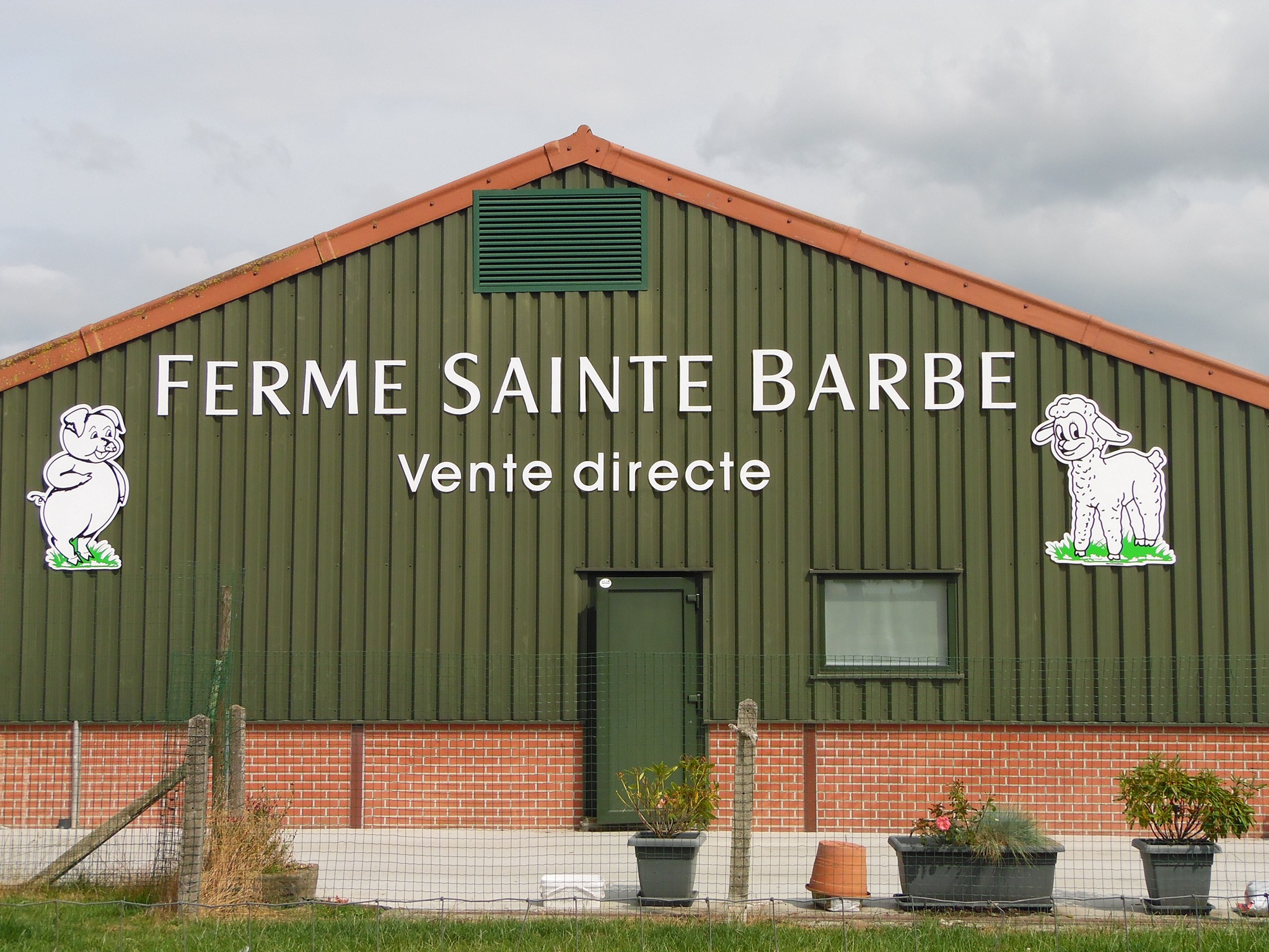 Ferme Sainte Barbe vente directe à la ferme à Linselles