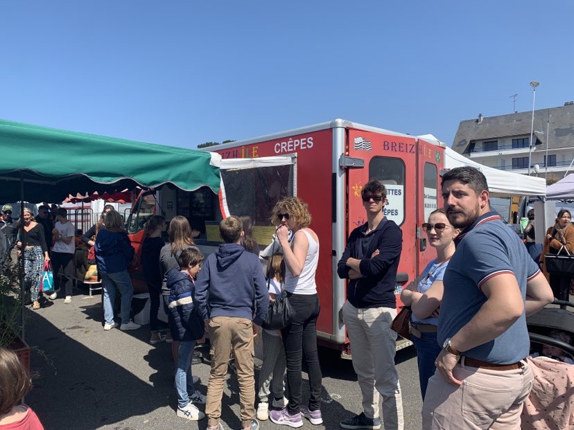Breizh'ile au marché de Quimiac à Mesquer