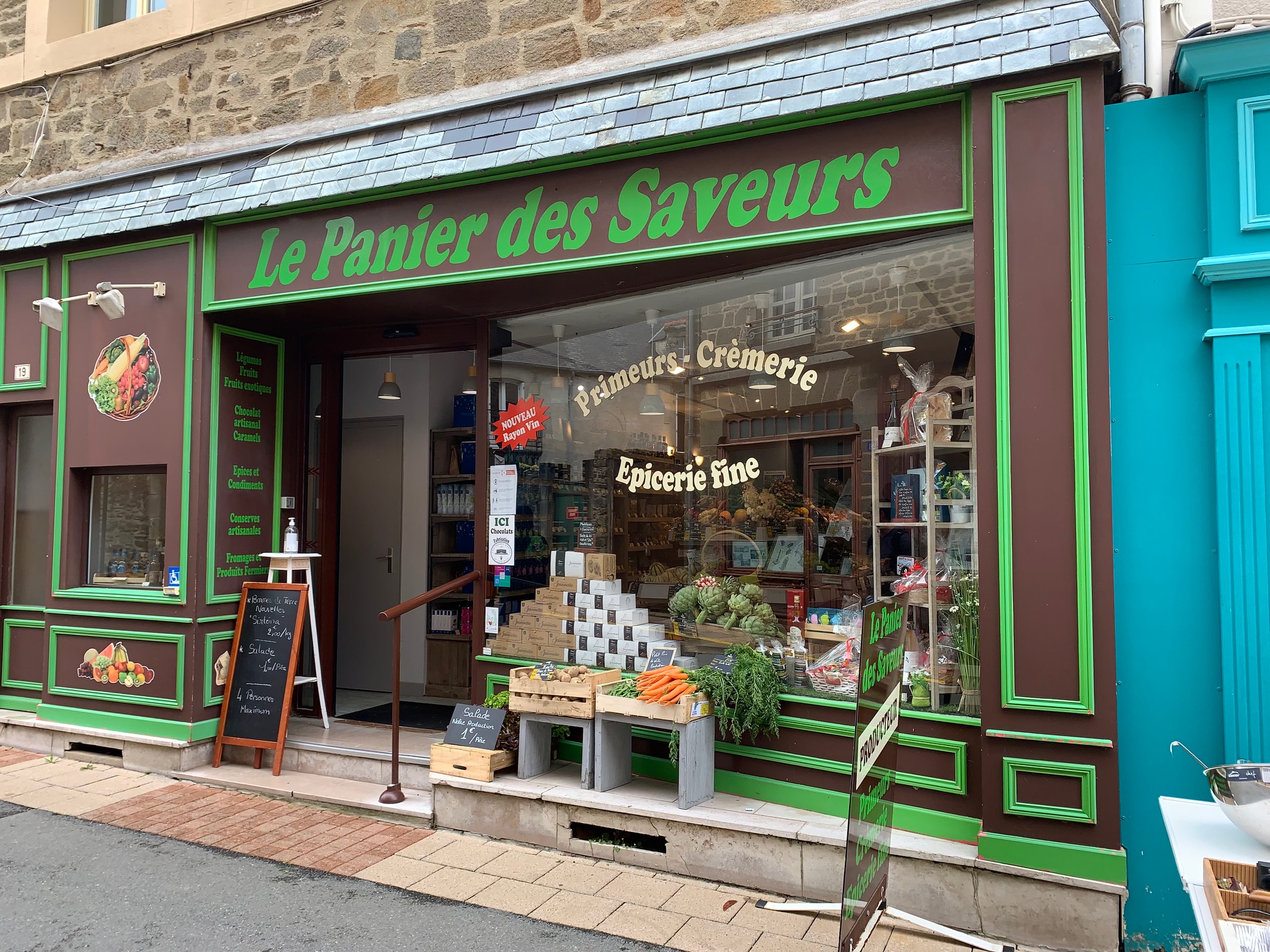Le panier des saveurs crèmerie primeur épicerie à Cancale