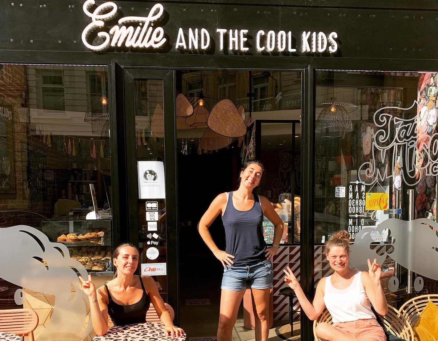 Emilie and the cool kids