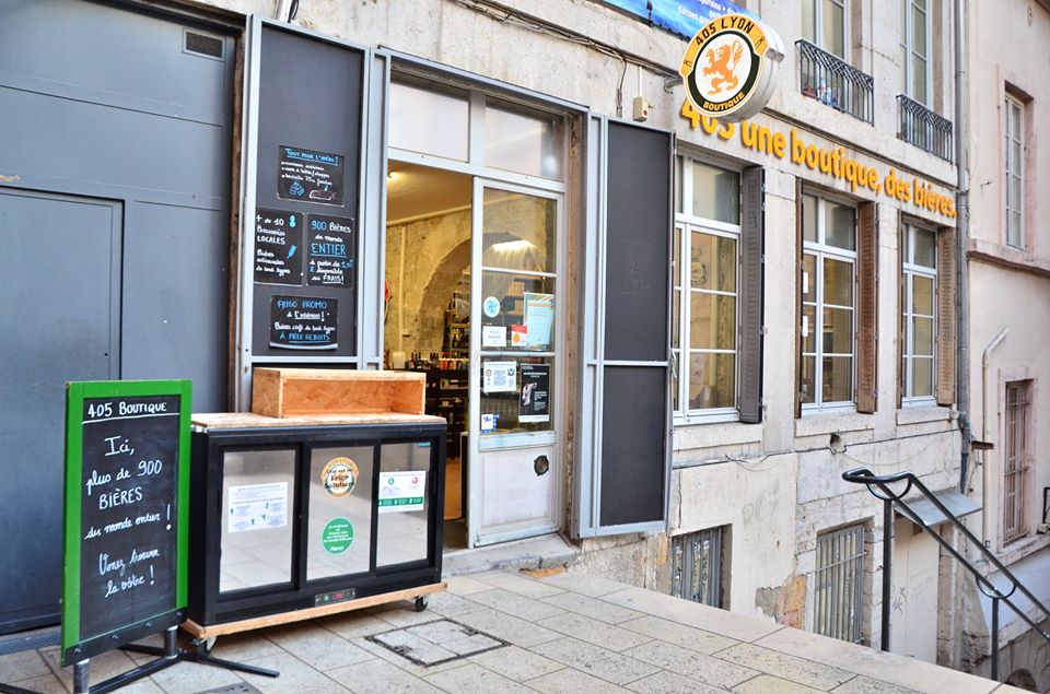 405 Une boutique, des bières