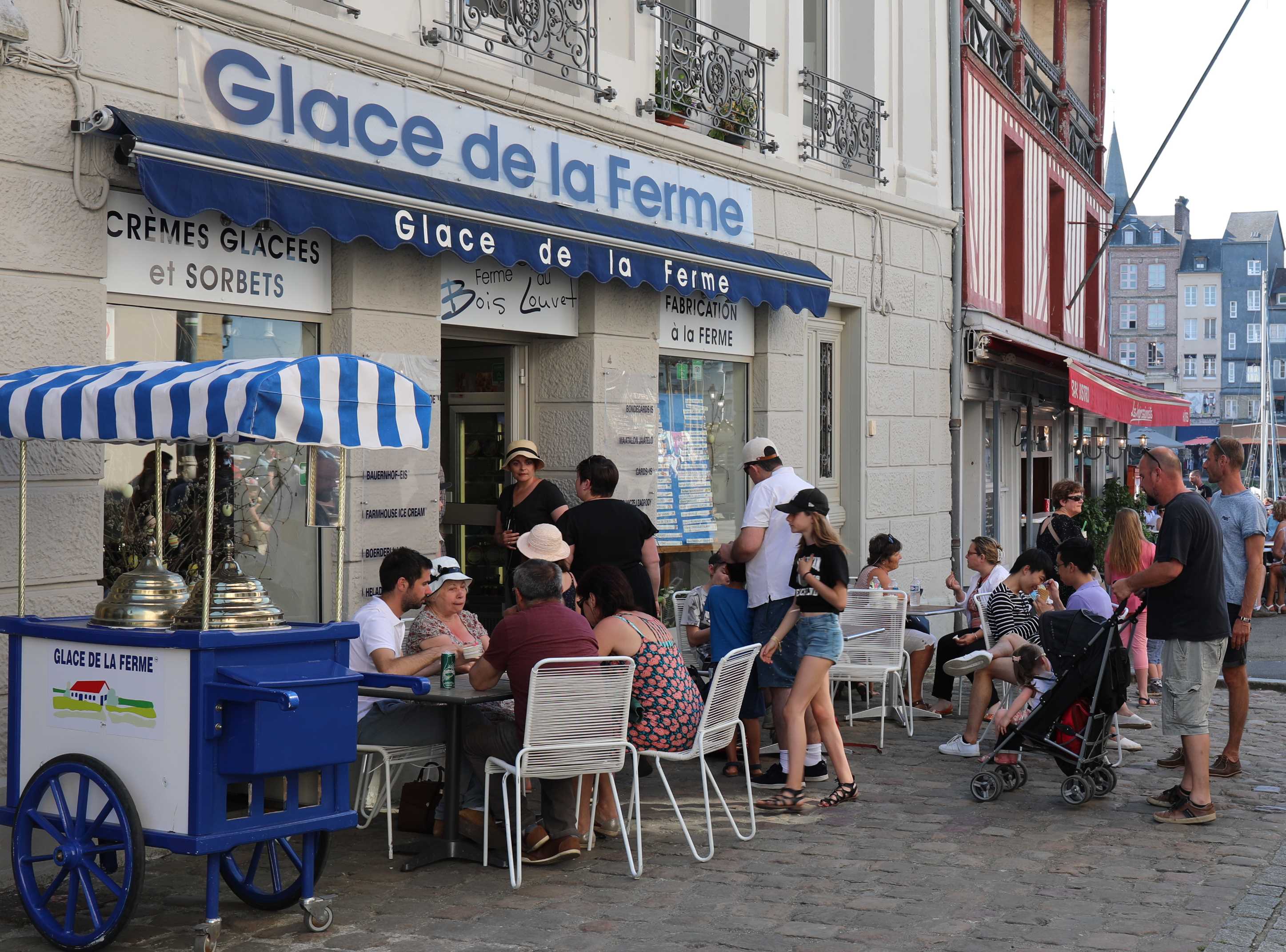 Glaces de la Ferme du Bois Louvet à Honfleur
